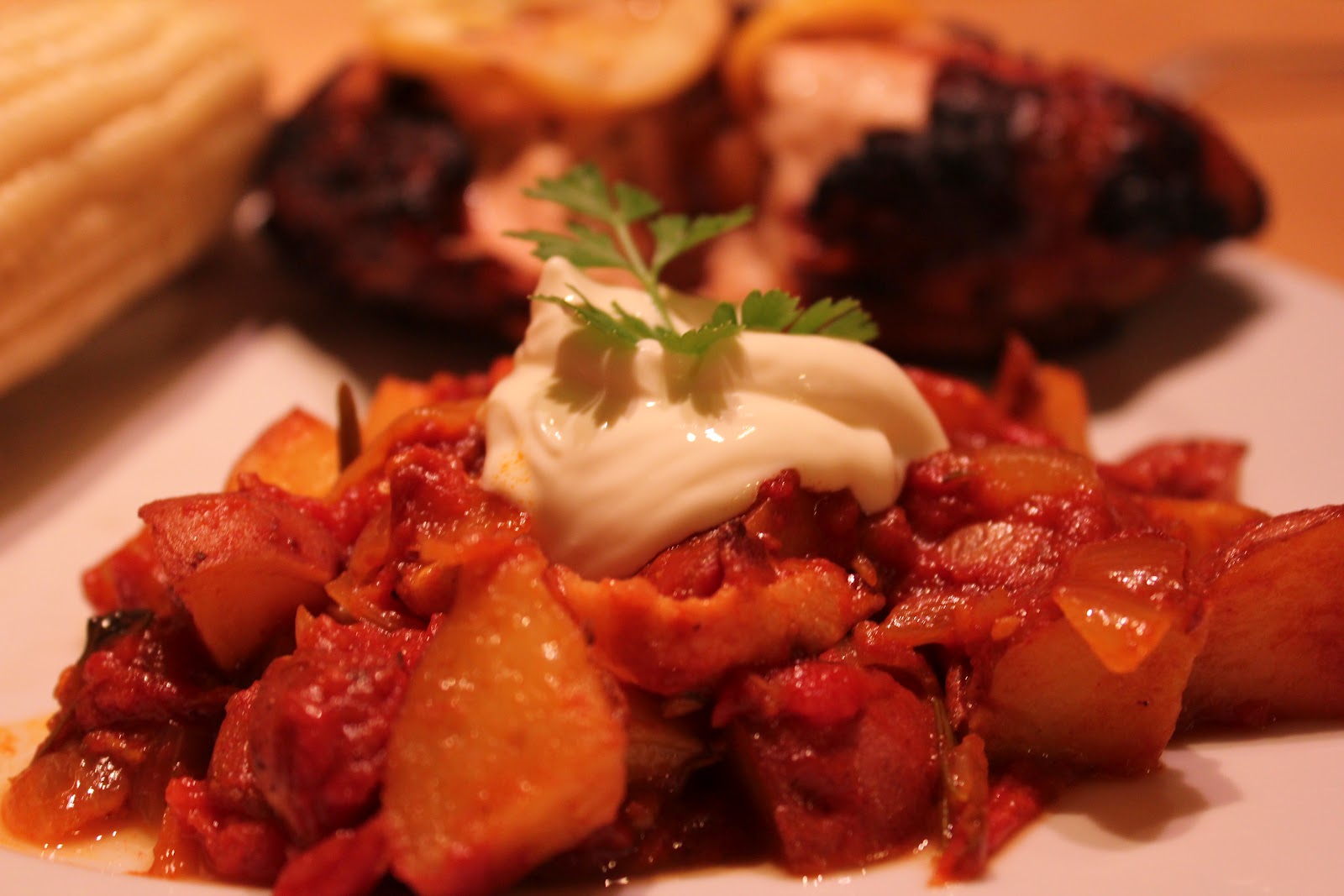 Inverbrook Farm Notes From NikkiSpanish Roasted Potatoes in Heirloom