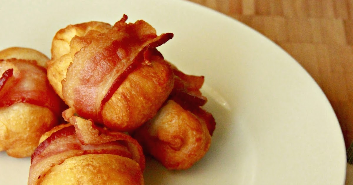 Larissa Another Day Bacon Wrapped Mozzarella Biscuit Bites