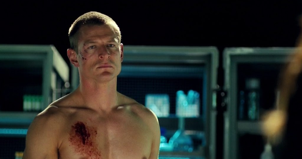 Philip Winchester Shirtless in Strike Back s3e06.