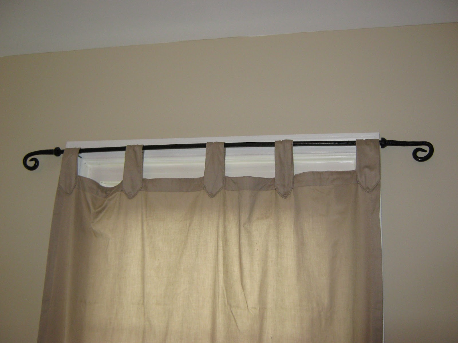 FakeIt Frugal "Pottery Barn" Cast Iron Curtain Rods Tutorial