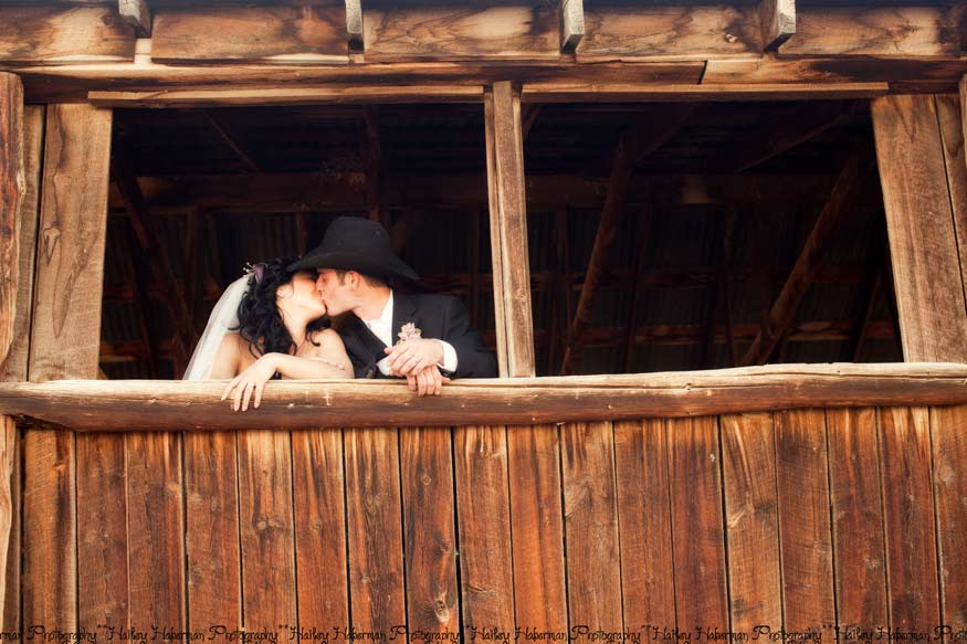 Cowboy Wedding in Wyoming  Rob and Tasha   by Western Photographer Hailey Haberman