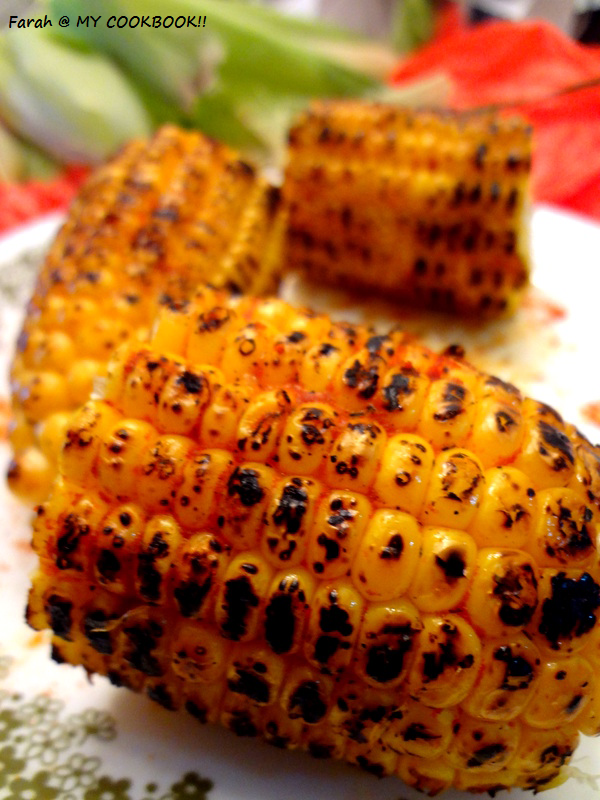 MY COOKBOOK!! Burnt corn/ Sutte Solam