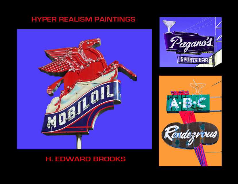 High Definition Realism,The Hyperrealism Paintings and Photorealsim of HedwardBrooks