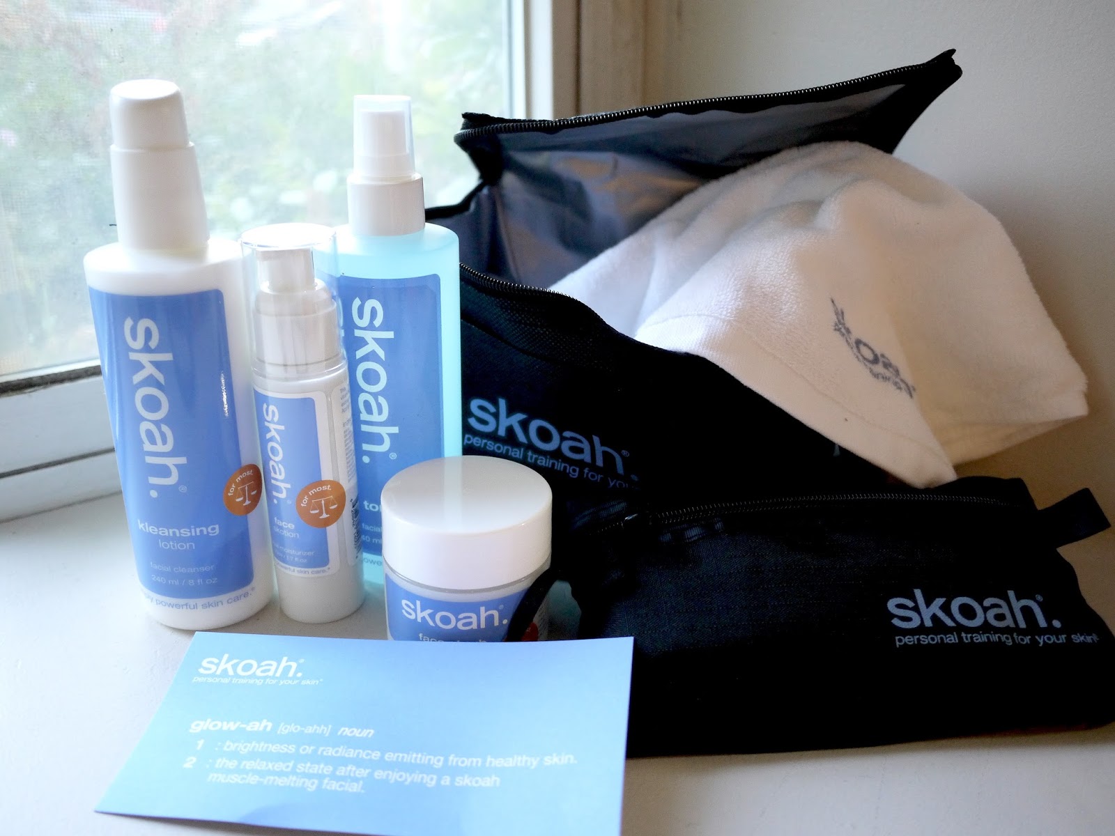 skoah even-keeled kit review kleasning lotion, face skrub, tonik, face skotion