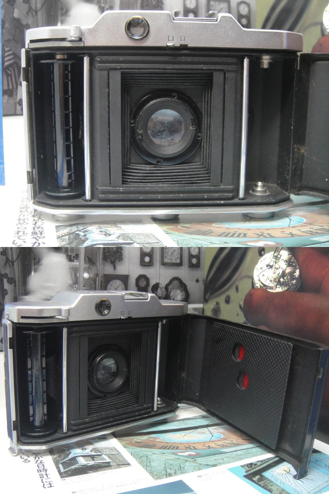 Antique Watch Bar OLYMPUS SIX V FOLDING CAMERA 1955's