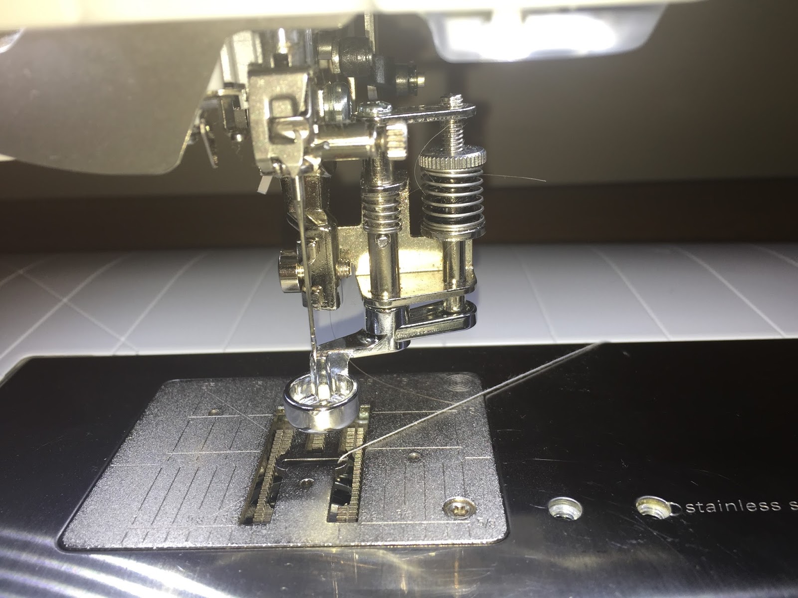 Amy's Free Motion Quilting Adventures Ruler foot for Berninas A Tutorial