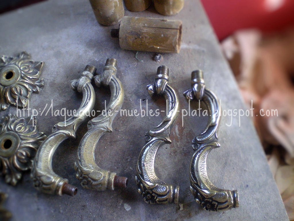 Restauración araña bronce, pulido | Muebles de madera: Restauración