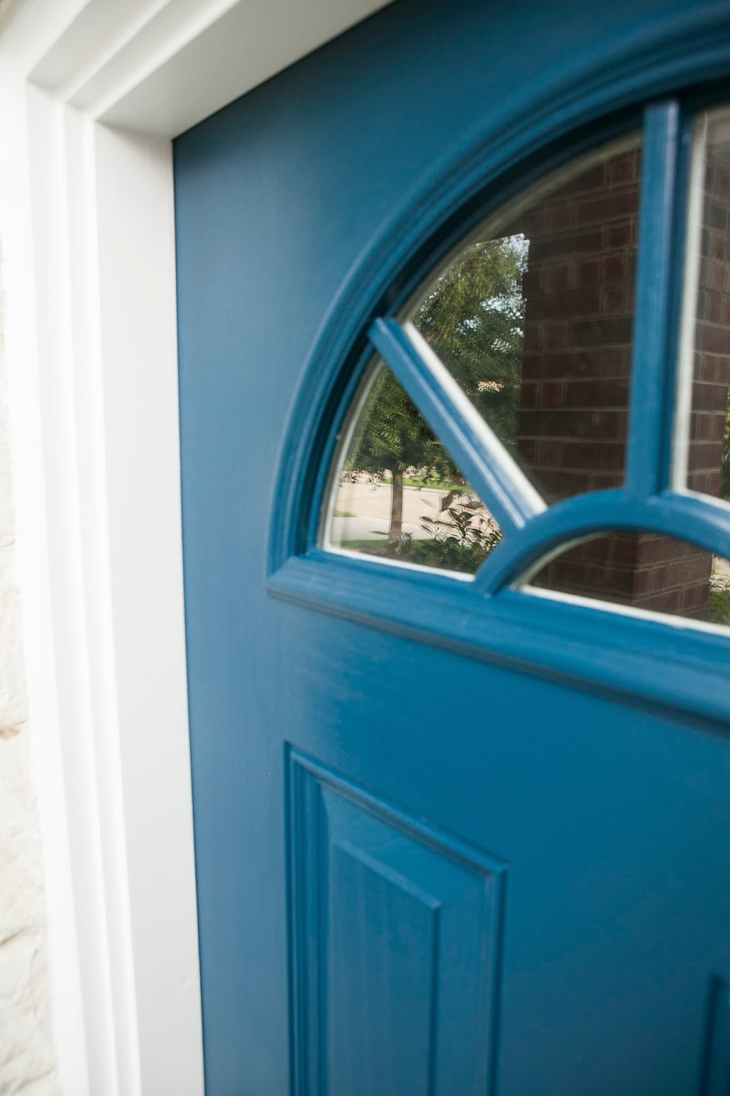 MyBellaBug Curb Appeal Freshly Painted Front Door