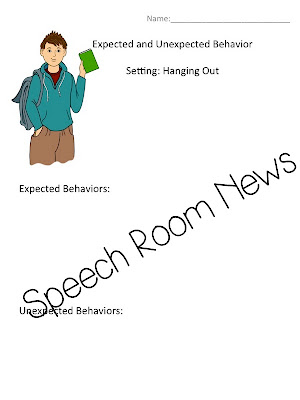 headlinesandmore: Expected & Unexpected Behavior Worksheets