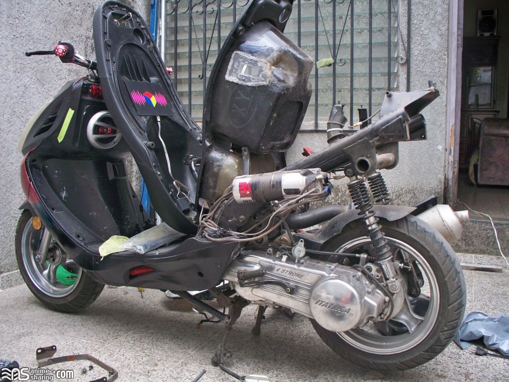 Modificacion de Motos Proyecto tuning scooter 150cc