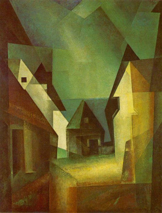 Lyonel Feininger 1871-1956 | American-born German Cubist/Expressionist painter