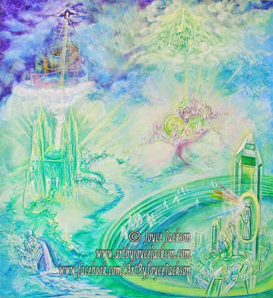 Crystal Kingdom by Enchanted Visions Artist, Joyce Jackson