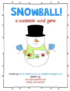 The Weekly Hive: Cute Snowman Theme Activities & FREE!