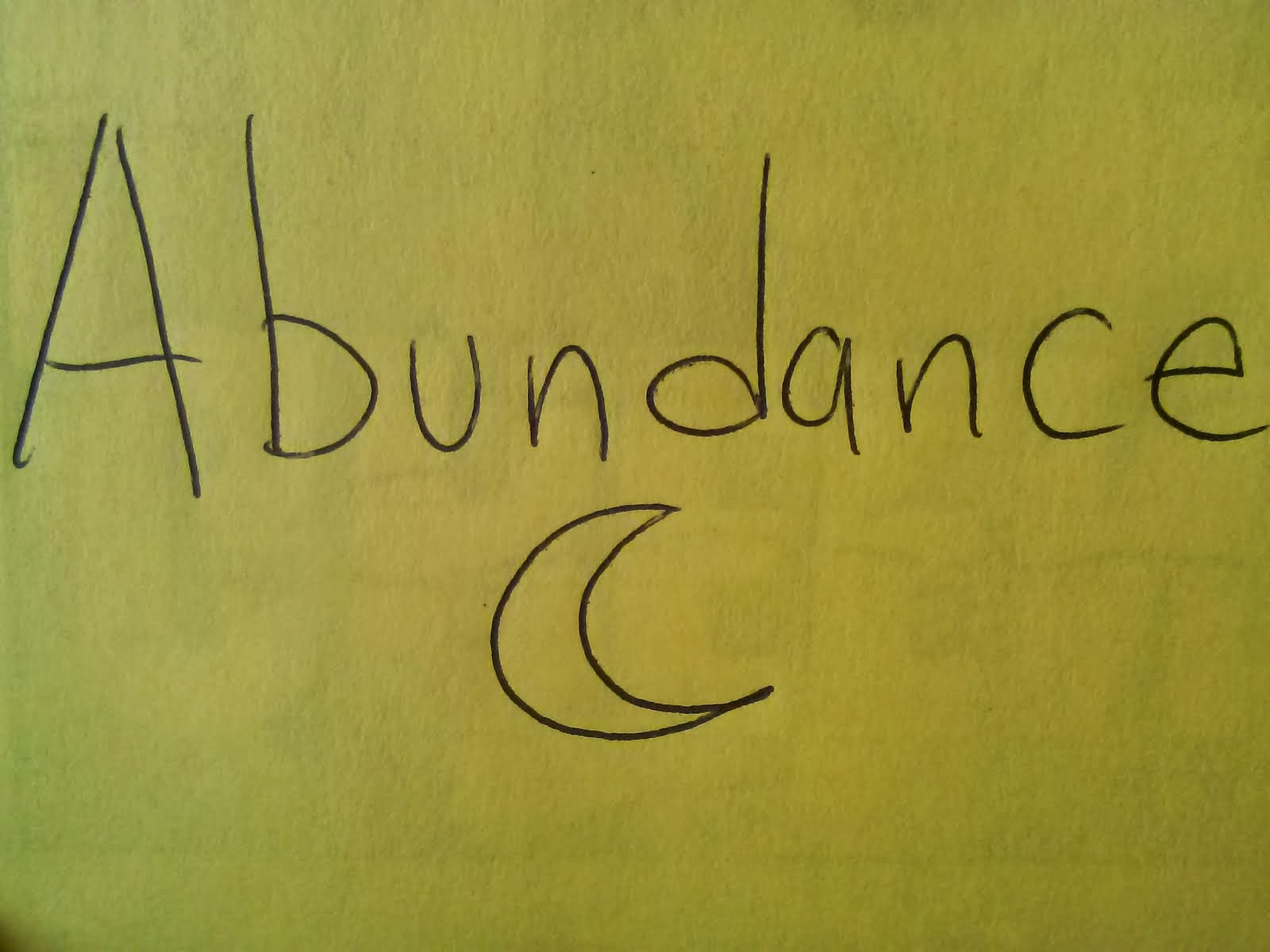 Abundance