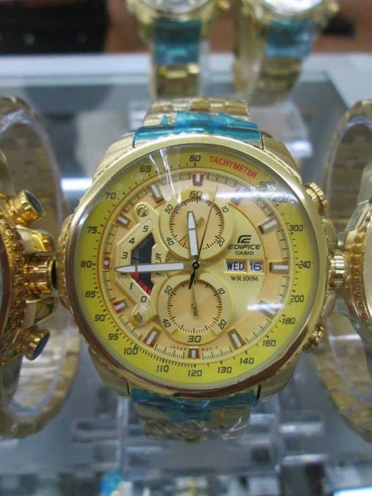 jam stailo casio edifice gold editions jam stailo casio edifice gold editions