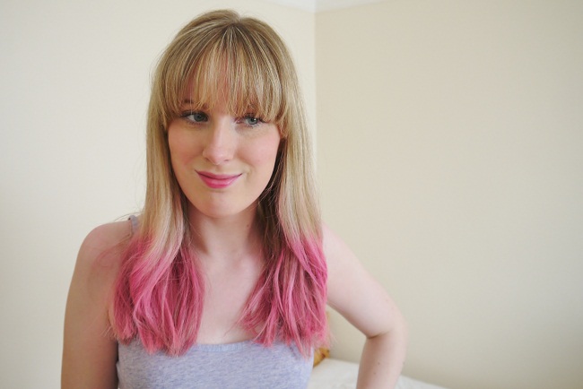 Pink Dip Dye Hair | Emma Bailey