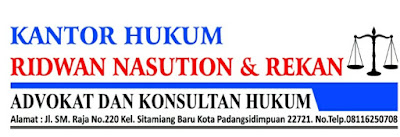 Law office  Ridwan Nasution,SH & Rekans