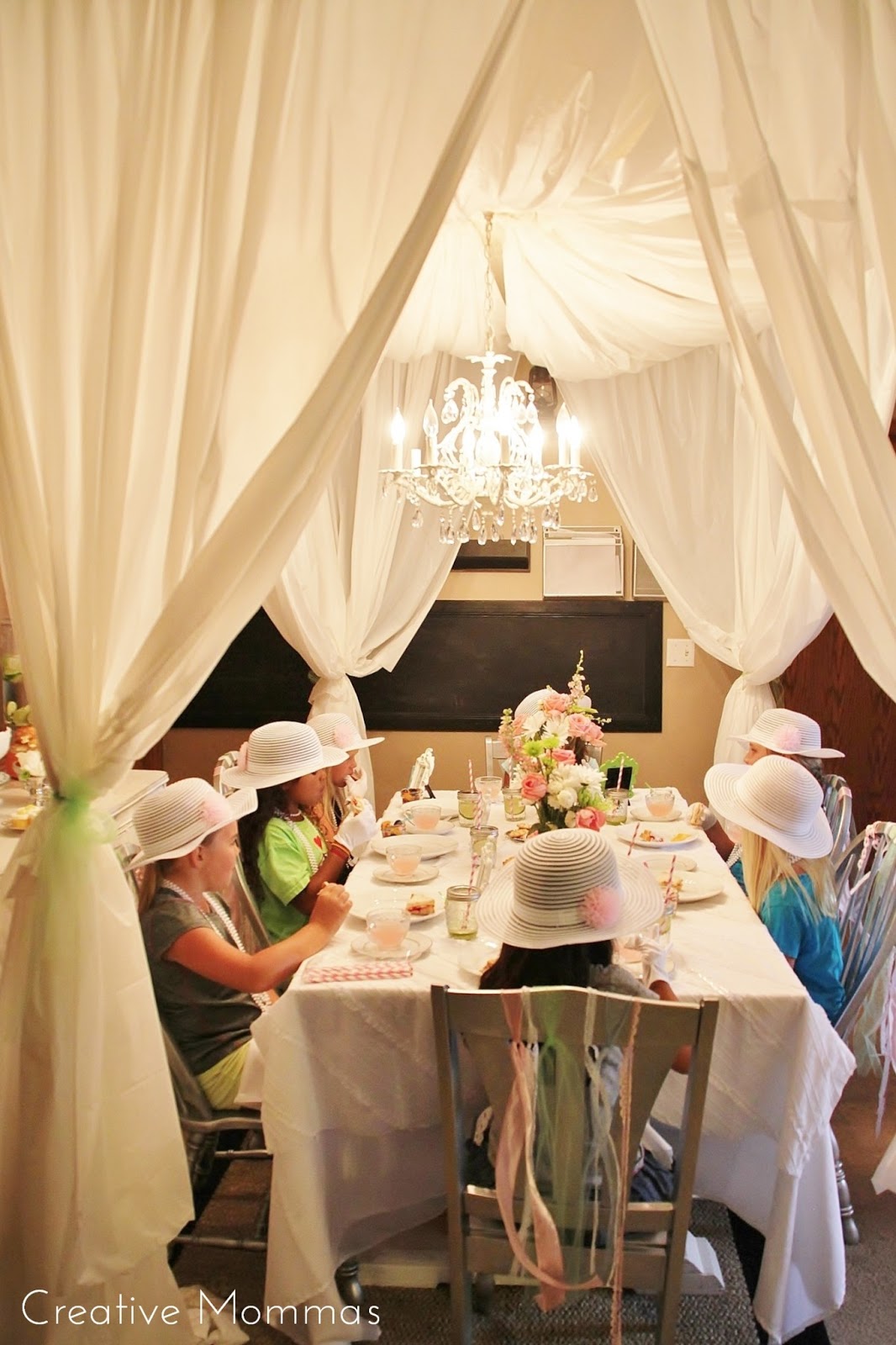 Creative Mommas: Tea Party Themed Birthday Party