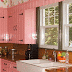 Pink Kitchen Cabinets Design