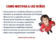 ¿Cómo motivar a los niños? Publicado por Ábaco (motivar los niã±os)