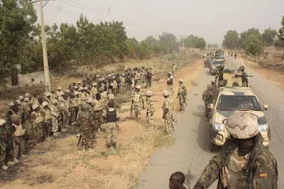 Nigerian Troops advance towards main camp of Boko Haram in Sambisa