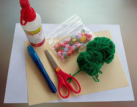 matériel pour carte DIY fête des mères