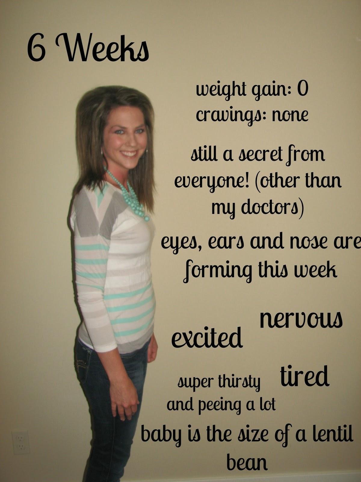 bumpdate weeks 4 end of 13th when hello means good bye size of baby at 6 weeks