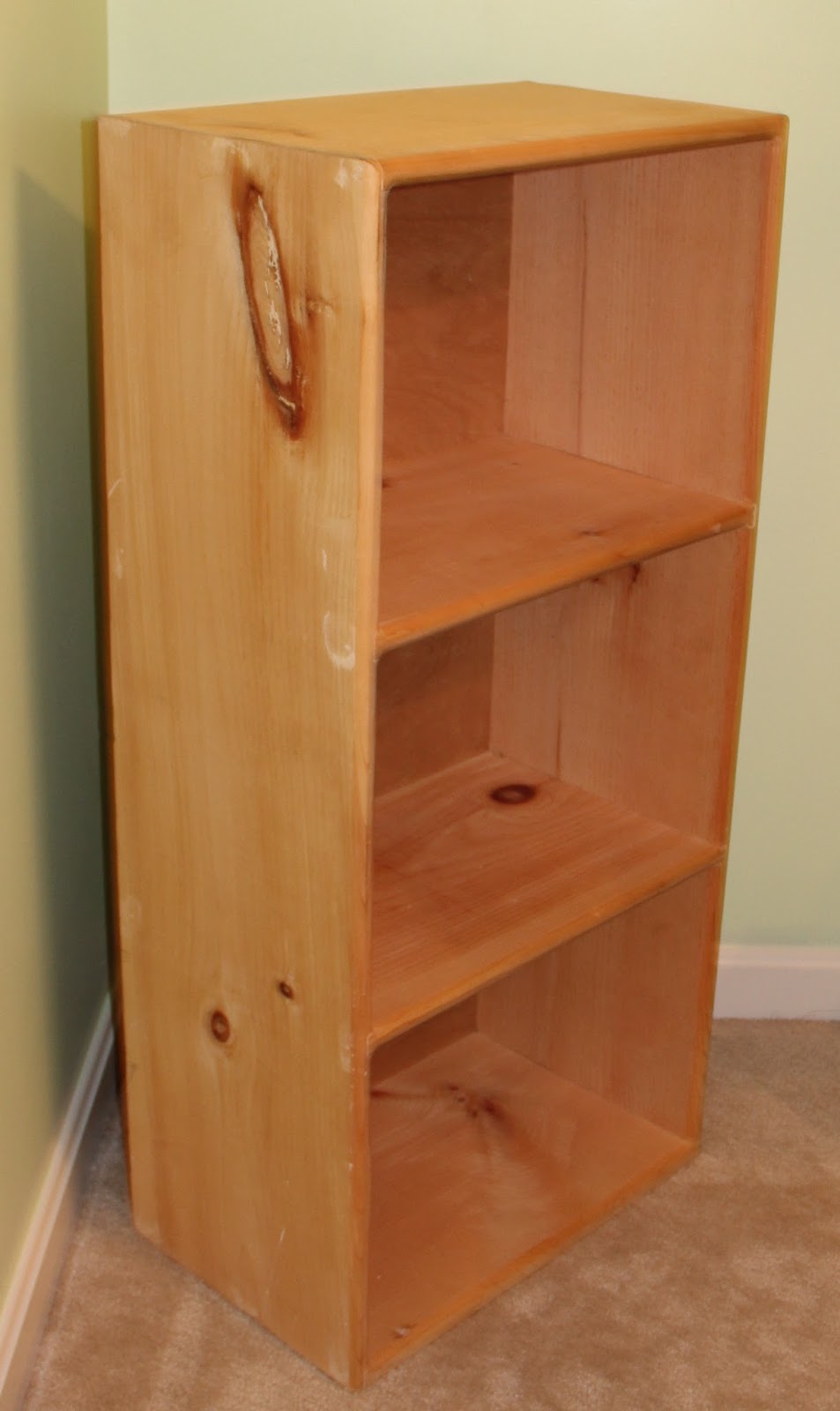 A Little Bolt of Life DIY Decoupage Bookcase