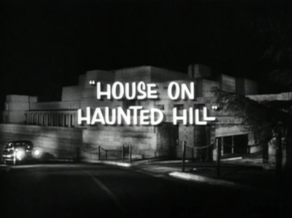 MY READER'S BLOCK R.I.P. Screening III House on Haunted Hill