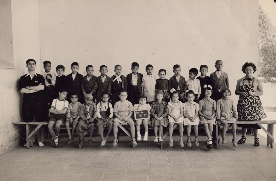 1950-1951 Classe de Mme et Mr LIGNEL