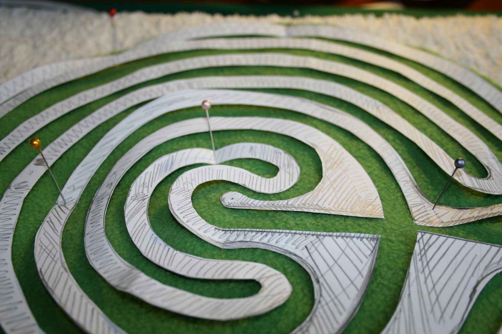 Featherglen Tutorial Making a Finger Labyrinth