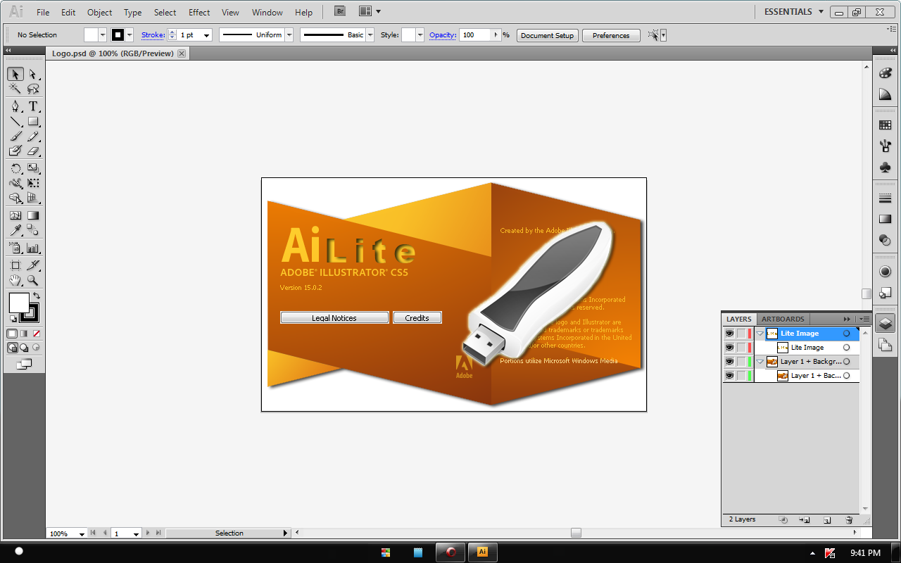 Adobe Illustrator CS5 Portable Full / Tek Link /