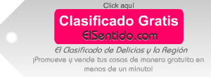 Clasificado Gratuito. ElSentido.com. El Clasificado de Delicias y la Región.