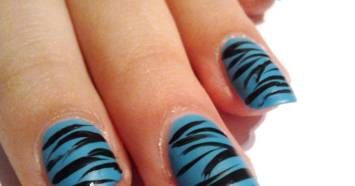 Nails & Nailart! Nailart tijgerprint.