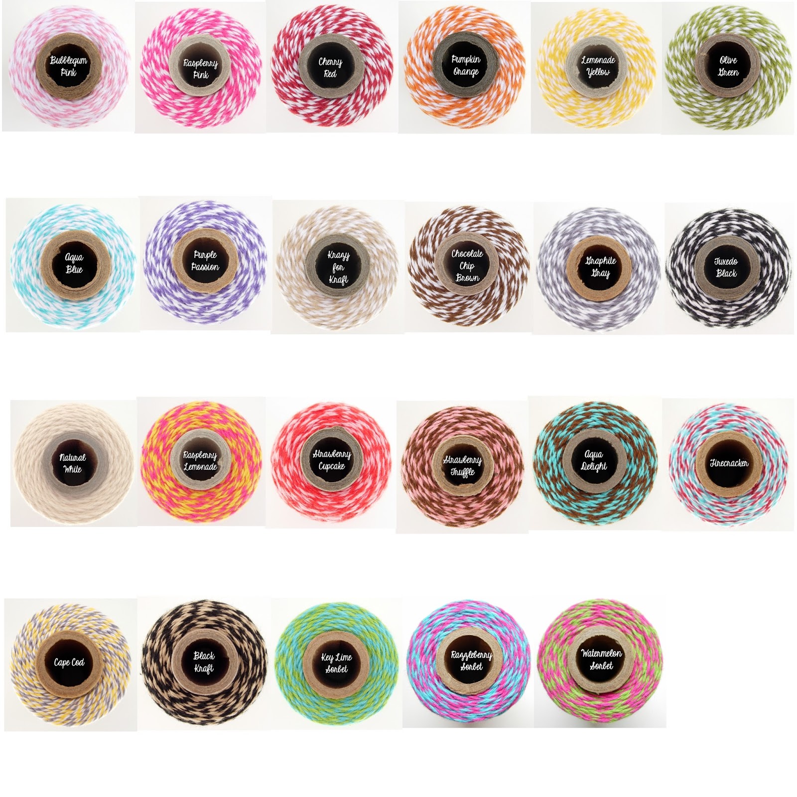 Twineology by Timeless Twine Timeless Twine Colors