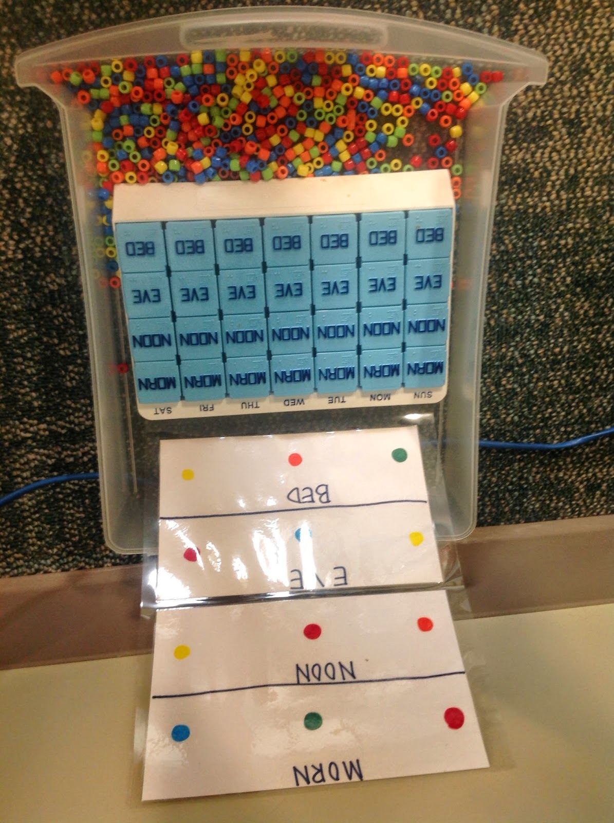 Teach Love Autism Work Basket Wednesday, November Style...