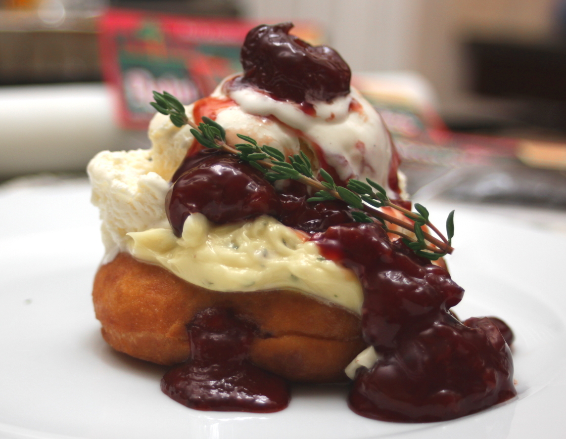 Phoenix Family Foodie Blog Thyme & Honey Butter Berliners with Sangria