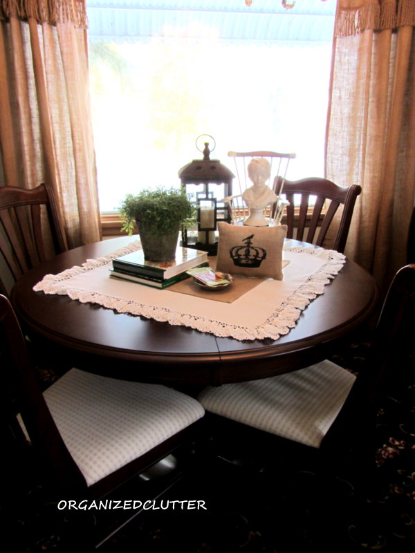 A Neutral Dining Table Organized Clutter