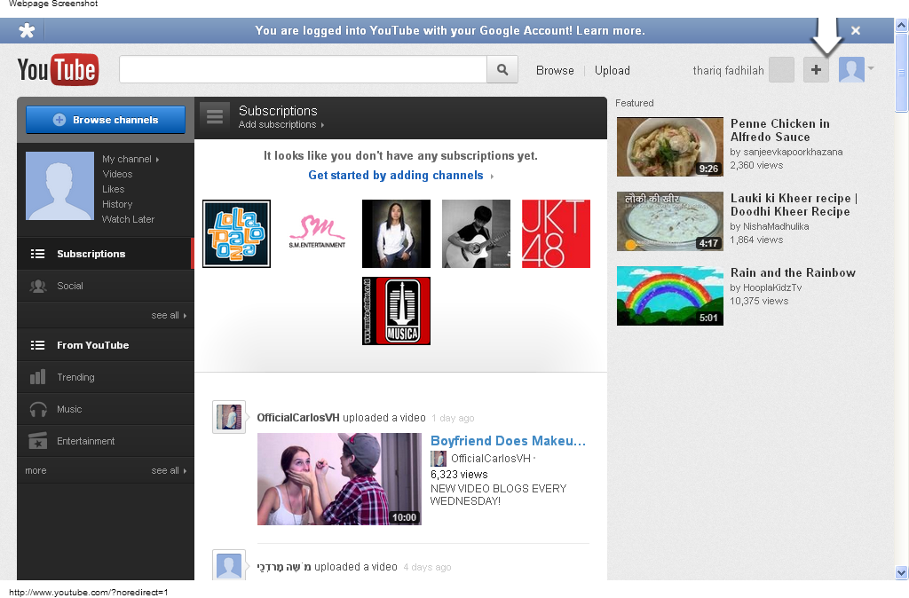 Youtube broadcast yourself videos Imagui