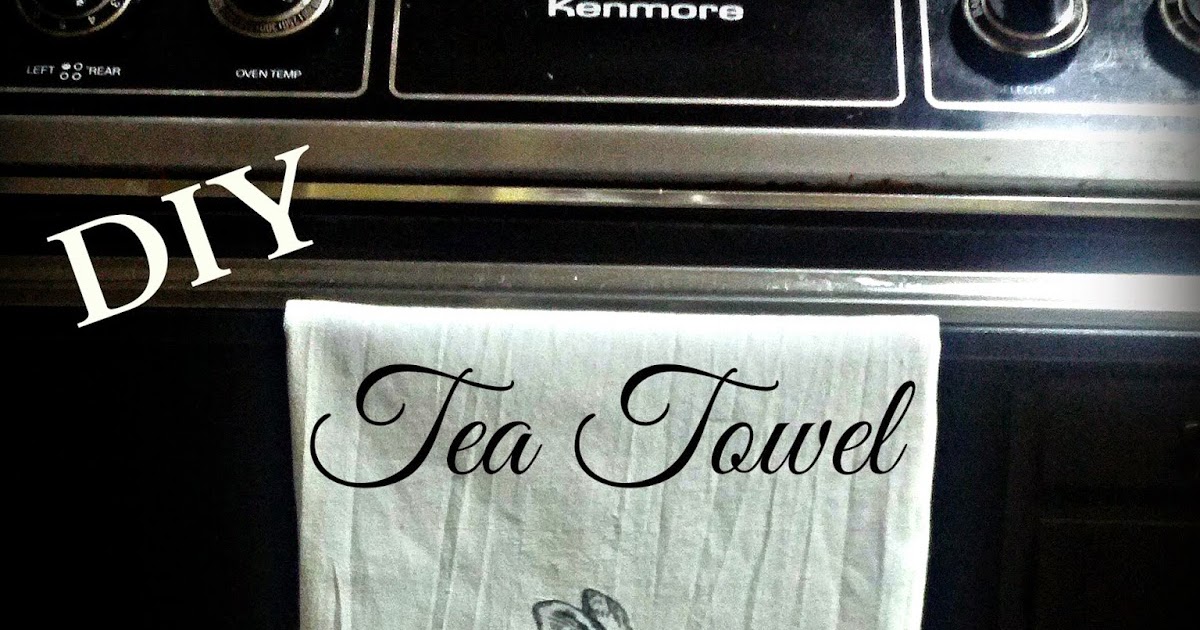 DIY Photo Transfer Tea Towel