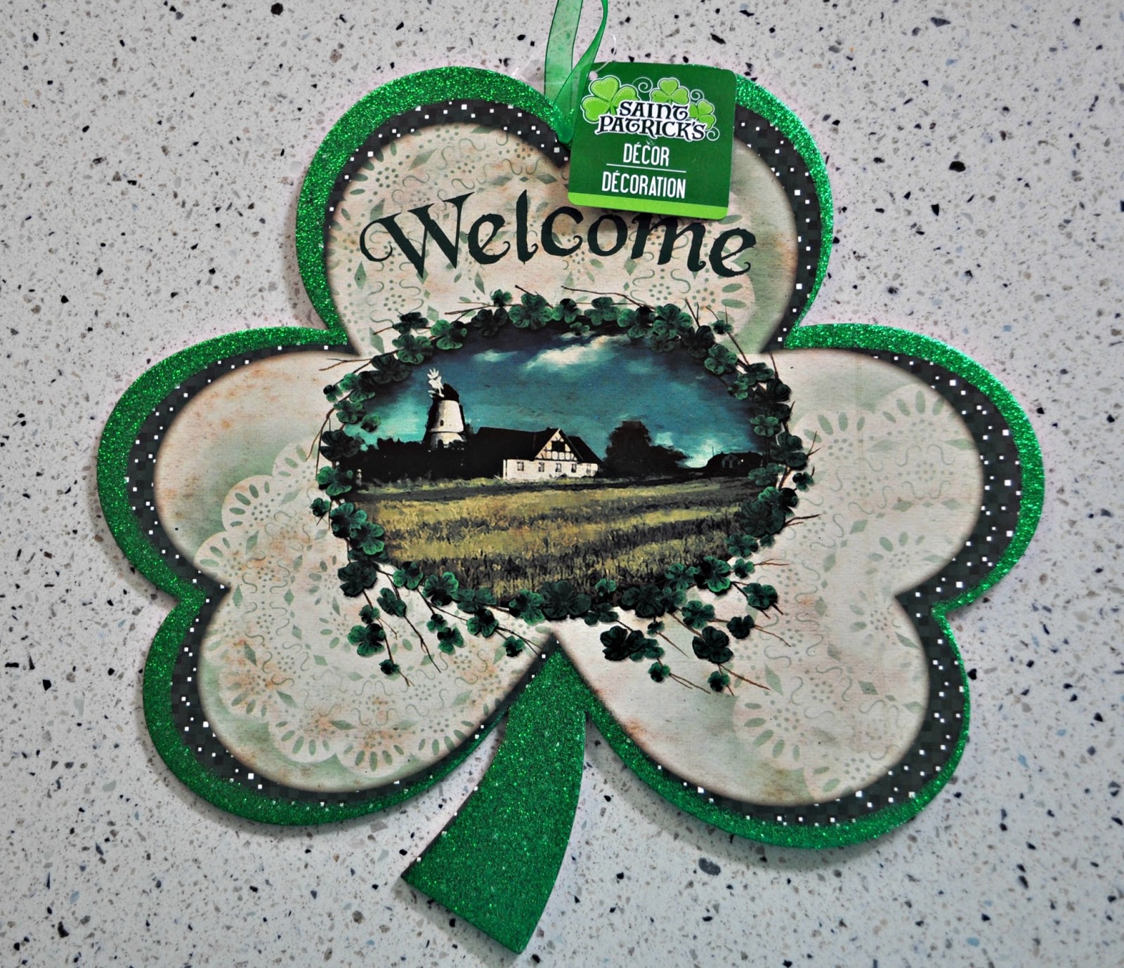 Keep Calm and Decorate Dollar Tree Shamrock