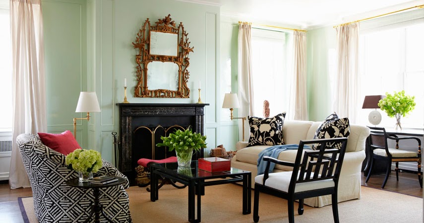 Home Design Interior Decoration Mint Green Living Room Ideas