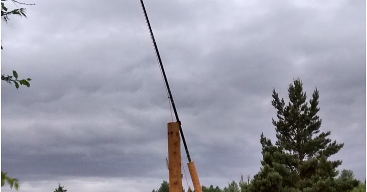 World's Largest Fly Fishing Rod - Houston, BC