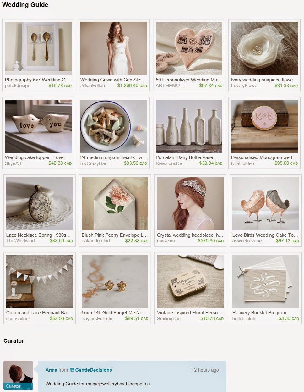 Jewelry Designer Blog. Jewelry by Natalia Khon Monthly Wedding Catalog