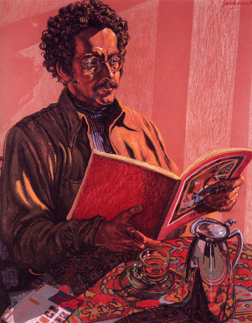 Jack Beal American painting, Pastel drawing, Painting