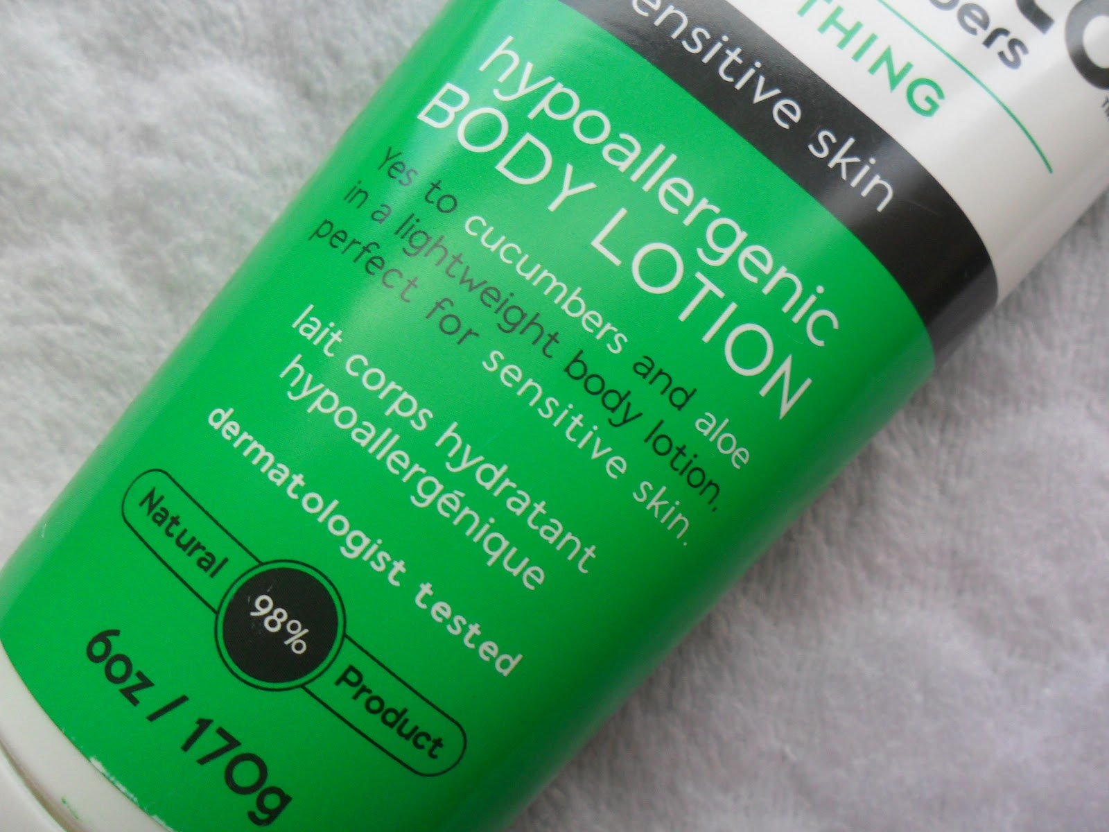 Ace Stace Beauty Yes To Cucumbers Soothing Body Lotion