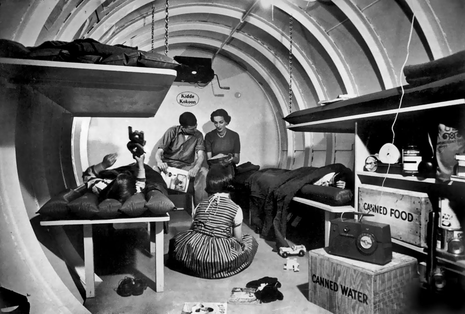 Cold War Era Bomb Shelters | retropotamus