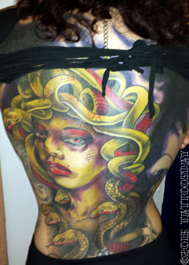 Tattoosday (A Tattoo Blog): Grace's Medusa
