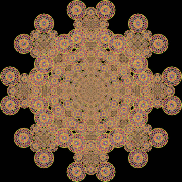 Mandalas, Fractales, Patterns, Efectos Visuales, Efectos Opticos