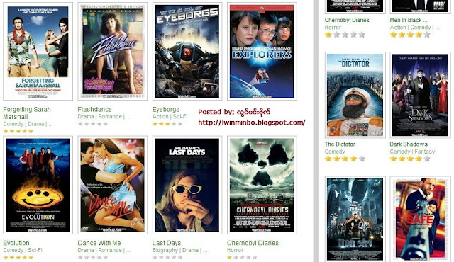 လြင္မင္းဗိုလ္(နည္းပညာ): English Movies ေကာင္းေကာင္းၾကည့္ခ်င္သူမ်ားအတြက္